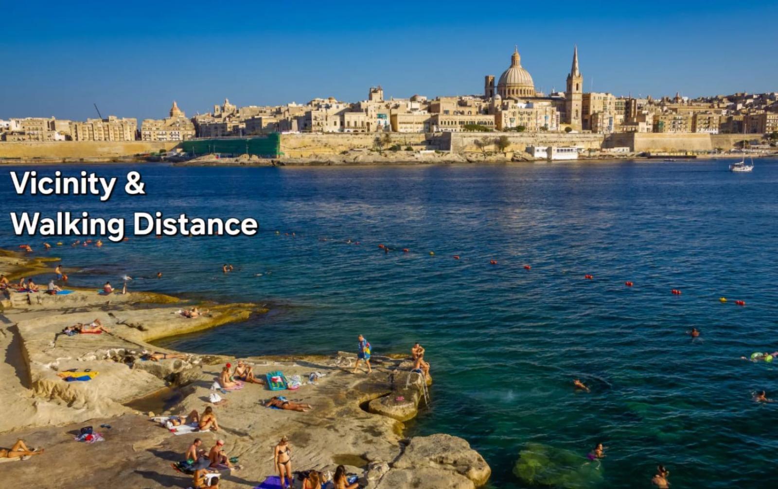 Modern Sliema Apartment Near Sea Extérieur photo